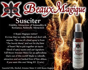 Susciter ~ Spiritual Cologne