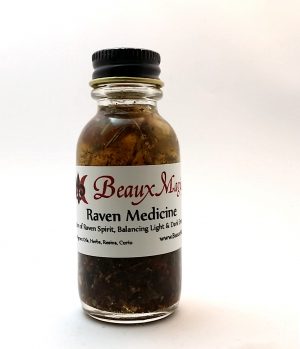 Raven Medicine ~ Altar Oil, Conjure Oil