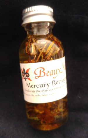 Mercury Retrograde ~ Anointing Oil