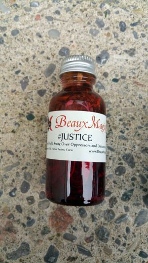 Justice ~ Altar Oil, Conjure Oil, Ritual oil