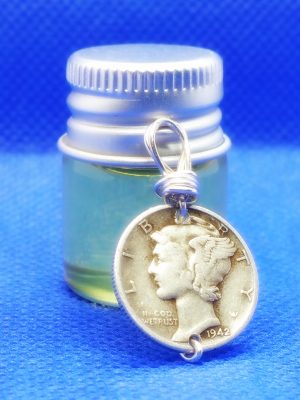 Mercury Dime Charm And Anointing Oil