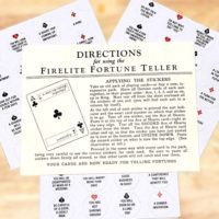 Firelite Fortune Teller Stickers