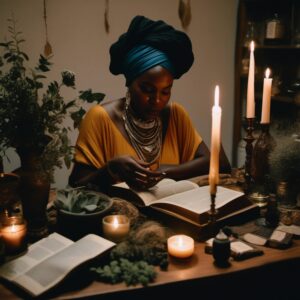 FULL Moon Candle Service